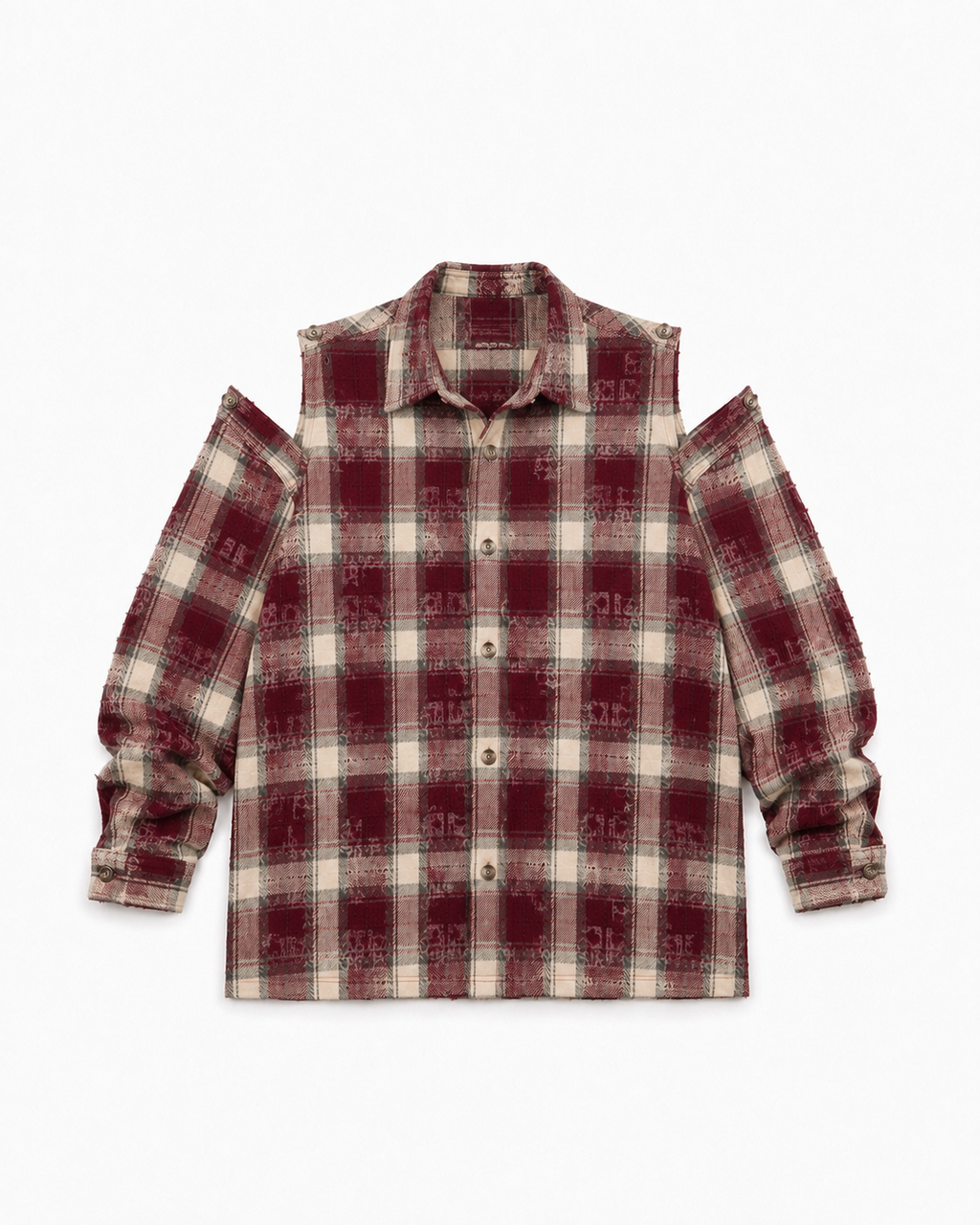 The Rogue Plaid Shirt — Burgundy