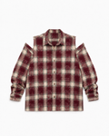 The Rogue Plaid Shirt — Burgundy