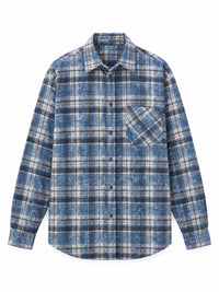 Base Blue Oversize Shirt