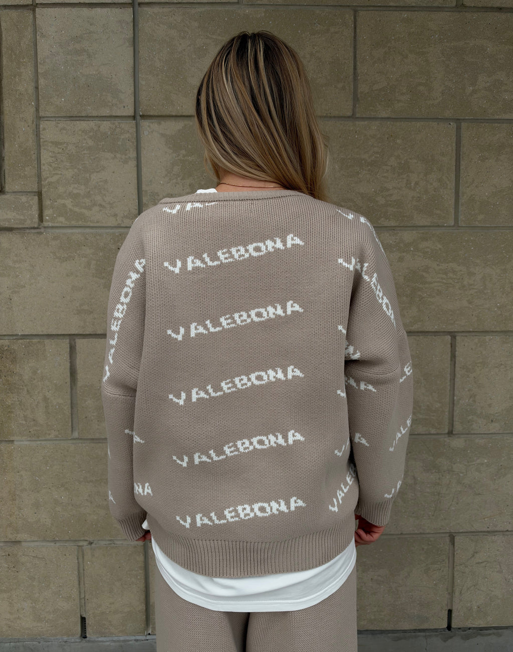Signature Knit Set – Latte