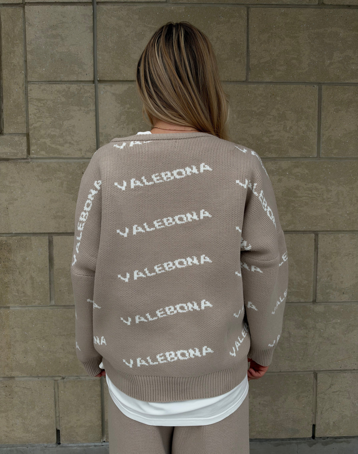 Signature Knit Set – Latte