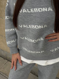 Signature Knit Set – Light Gray