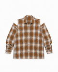 The Rogue Plaid Shirt — Caramel