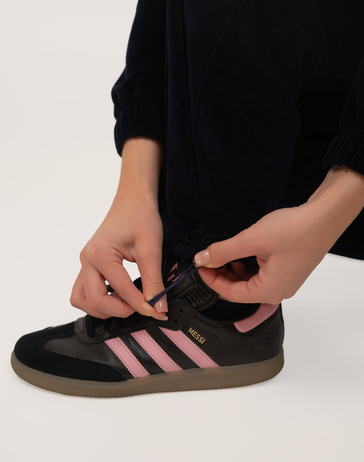 Velour Relaxed Set - Midnight Navy