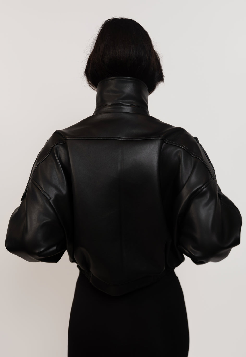 Faux Leather Jacket