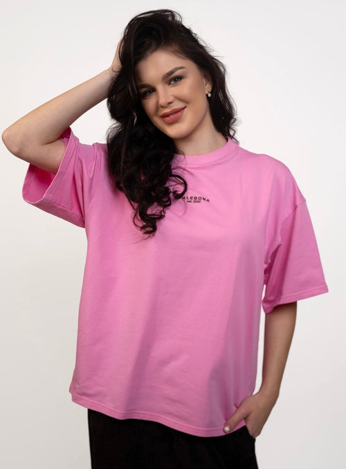 Base T-shirt Berry Pink