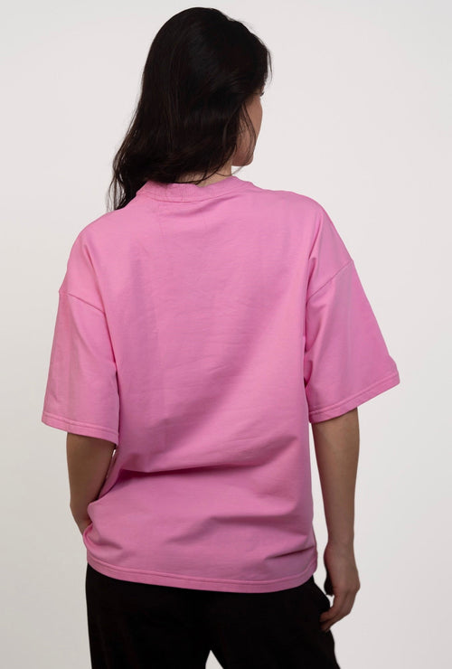 Base T-shirt Berry Pink