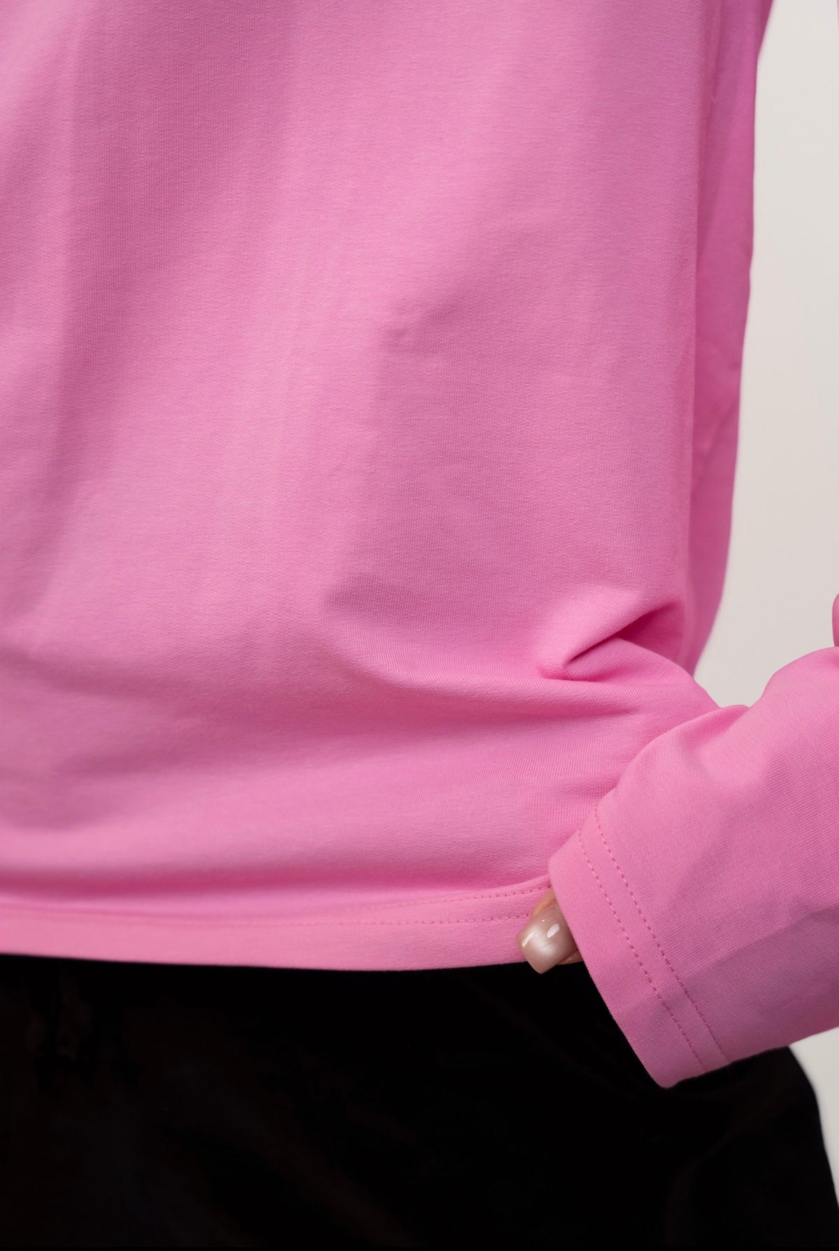 Base Long-Sleeve Berry Pink