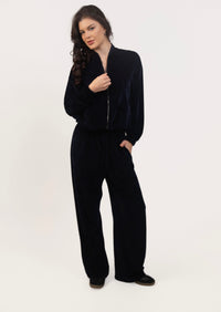 Velour Relaxed Set - Midnight Navy