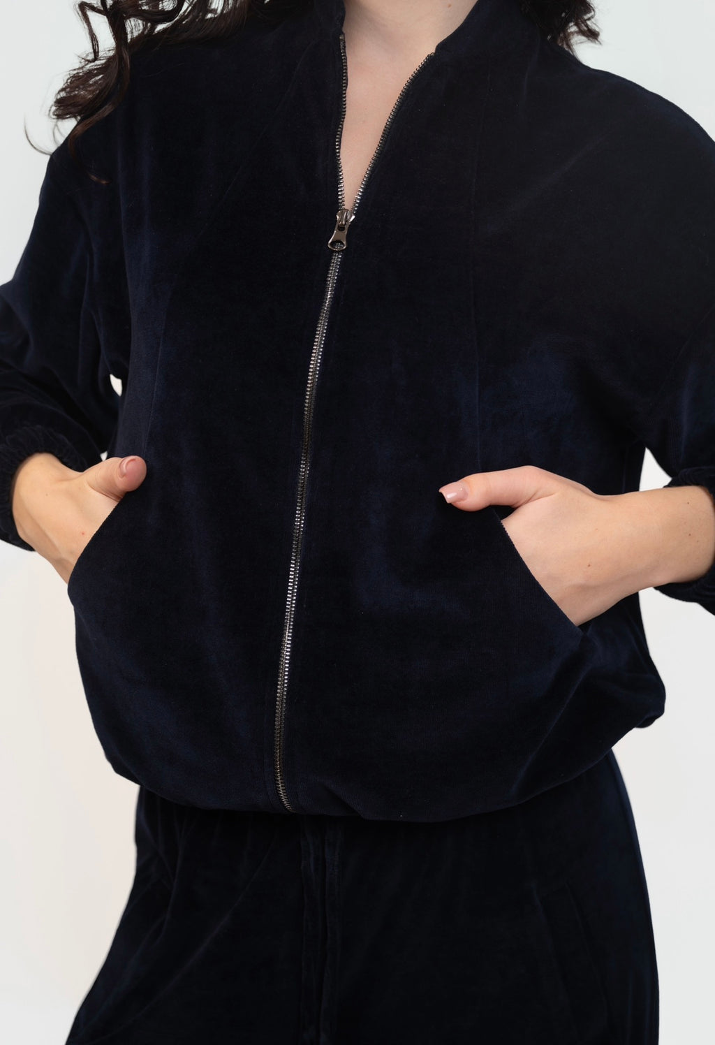 Velour Relaxed Set - Midnight Navy