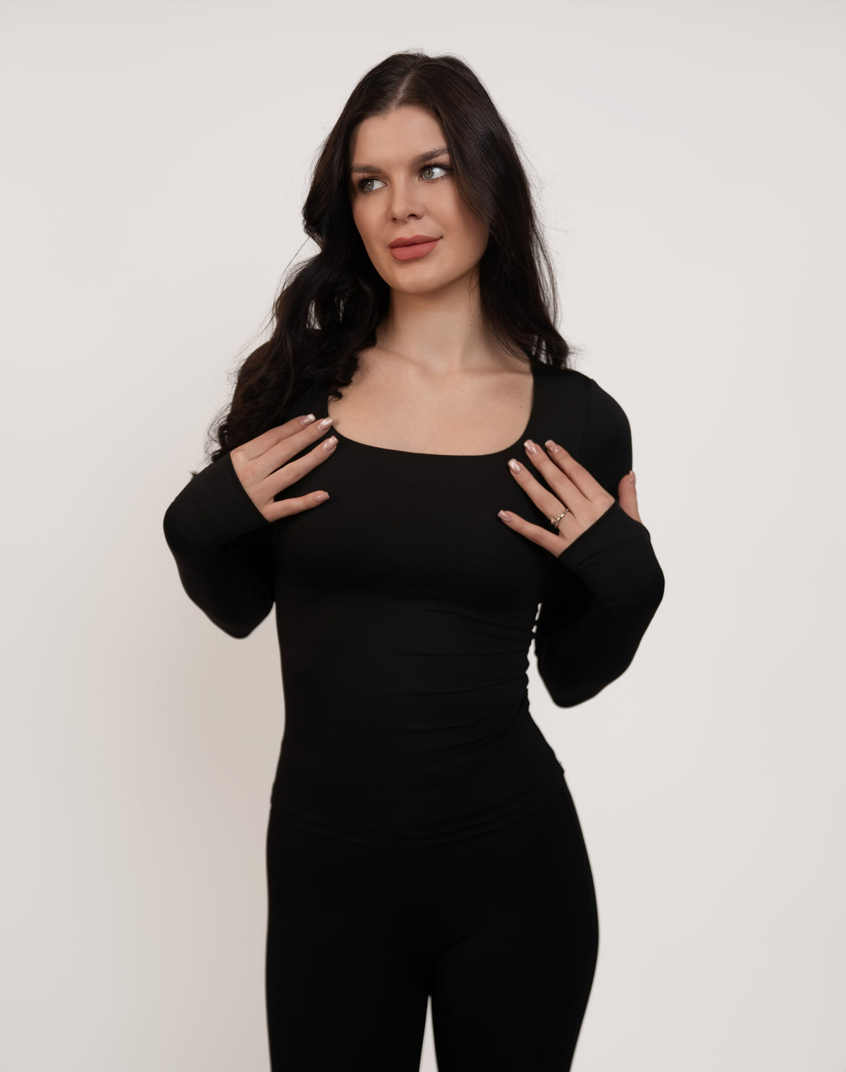 Skinny Fit Long-sleeve