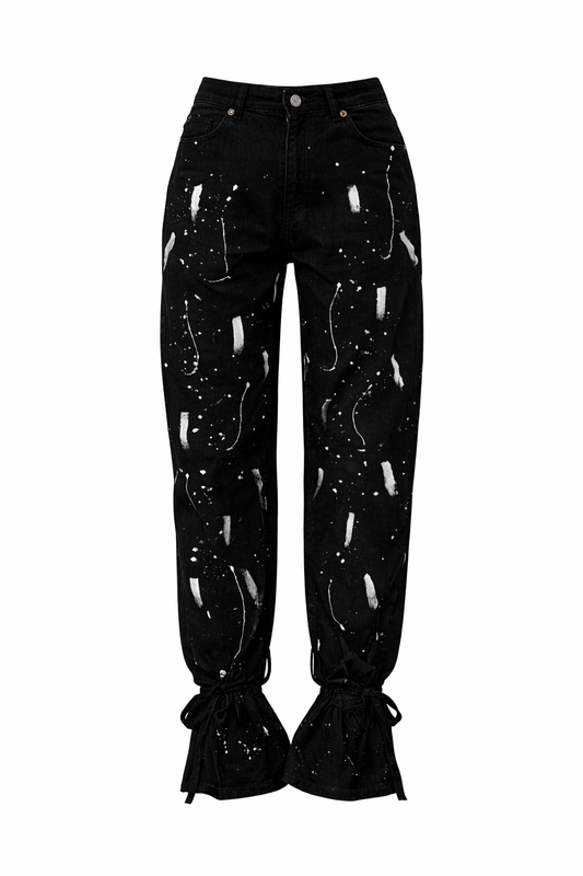 Art High-Waisted Denim