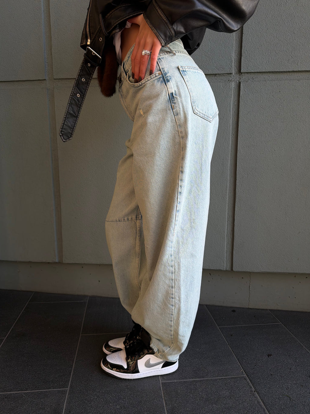 Джинси для міста з високою посадкою