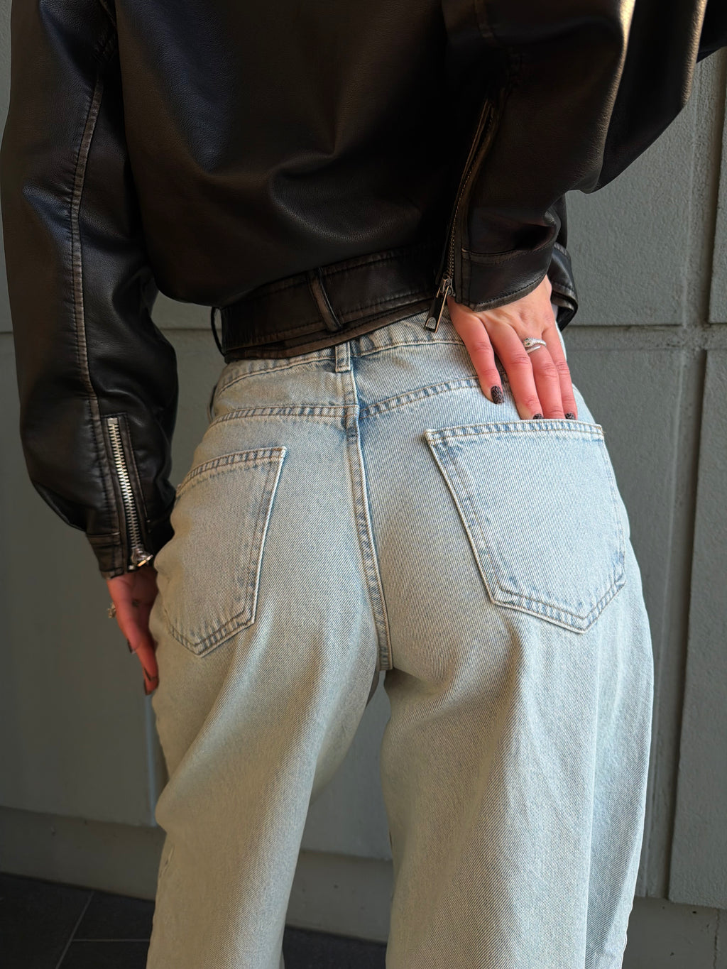 Джинси для міста з високою посадкою