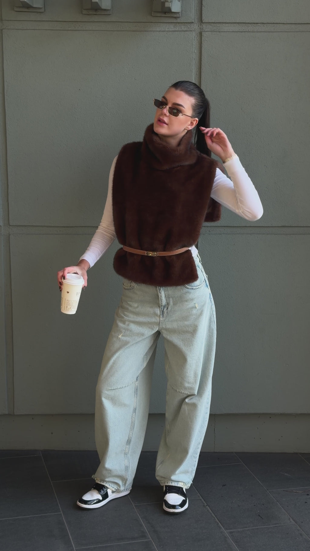 Джинси для міста з високою посадкою