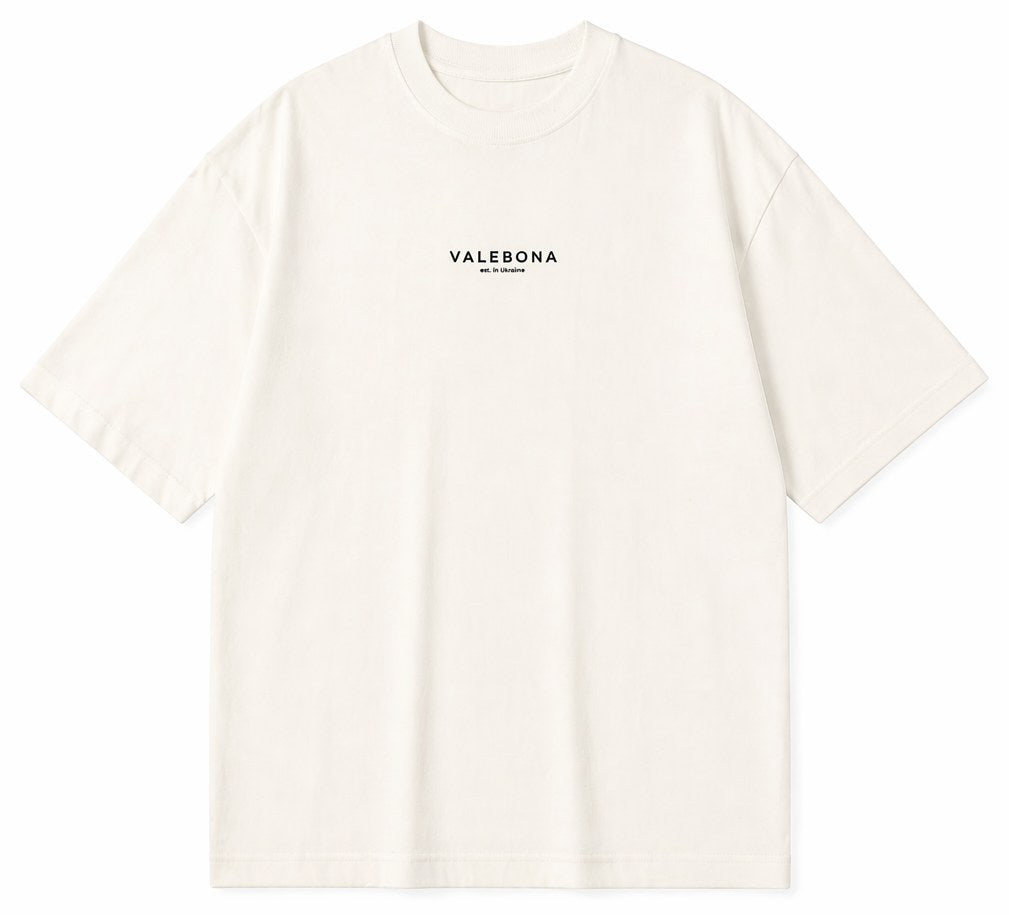 Valebona t-shirt in white, product view